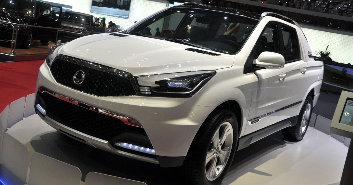 SsangYong пообещал сделать пикап SUT 1 лучшим в мире