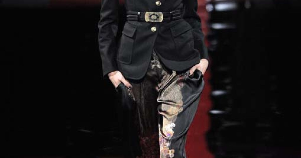 Etro прет-а-порте осень-зима 2010-2011 (East News)