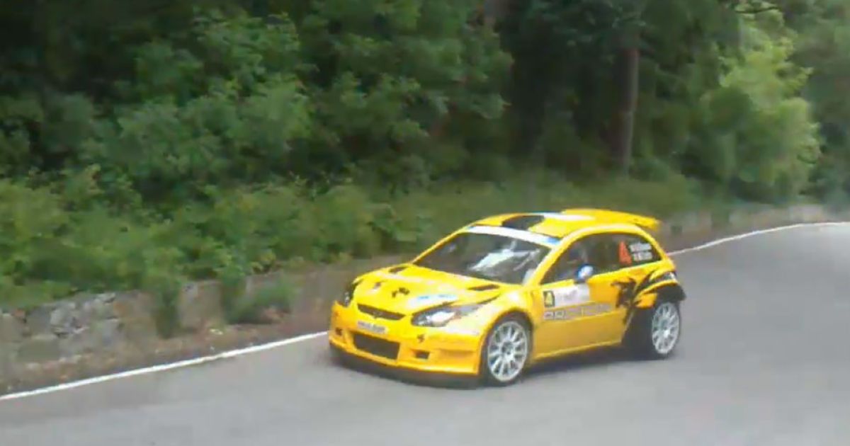 В Сети появилось первое видео заездов Yalta Rally 2011