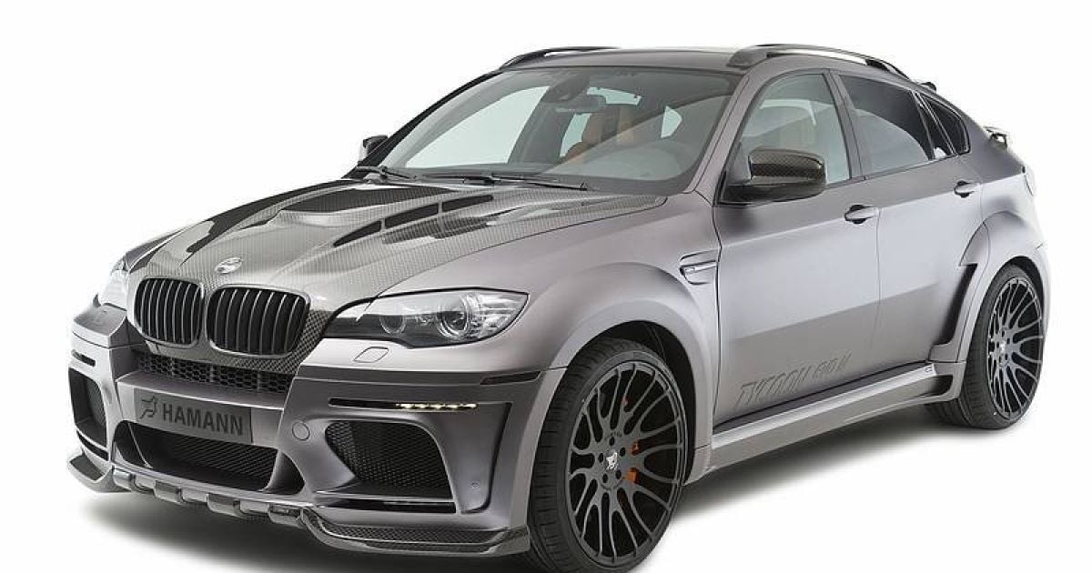 BMW X6 M от ателье Hamann достигает 100 км/ч за 4,2 с