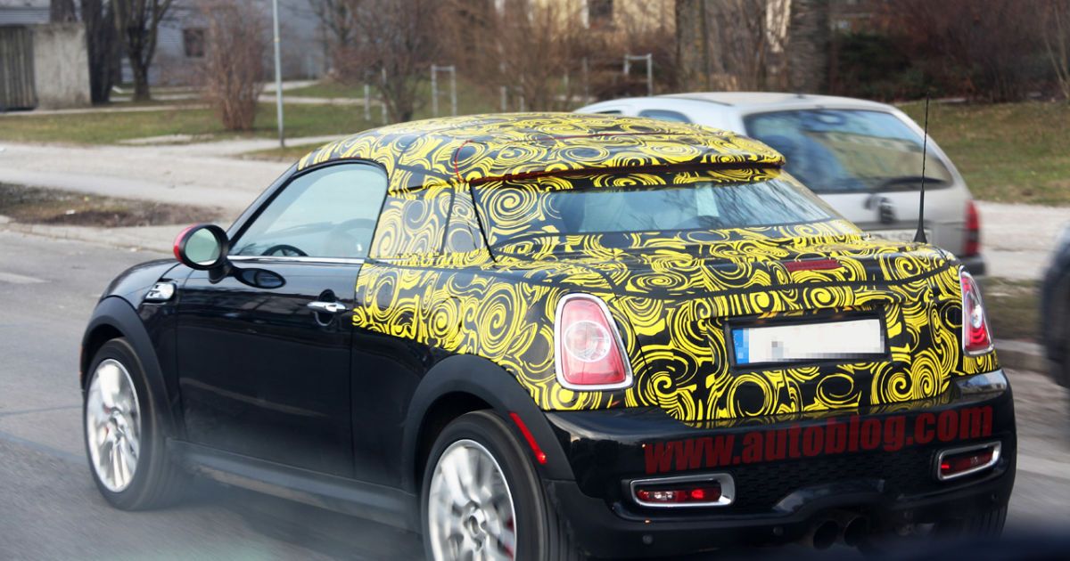 MINI Coupe выехал на публичные испытания