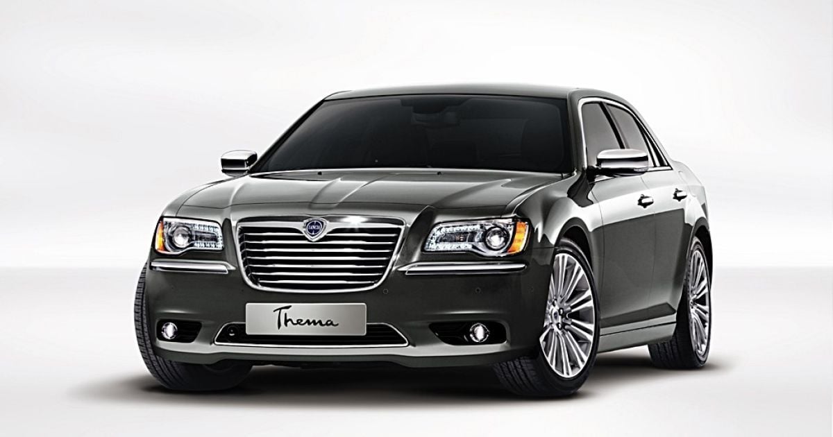 Появилось первое фото седана Lancia Thema