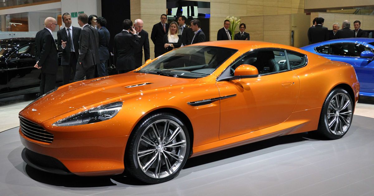 Aston Martin Virage: живые фото с Женевы
