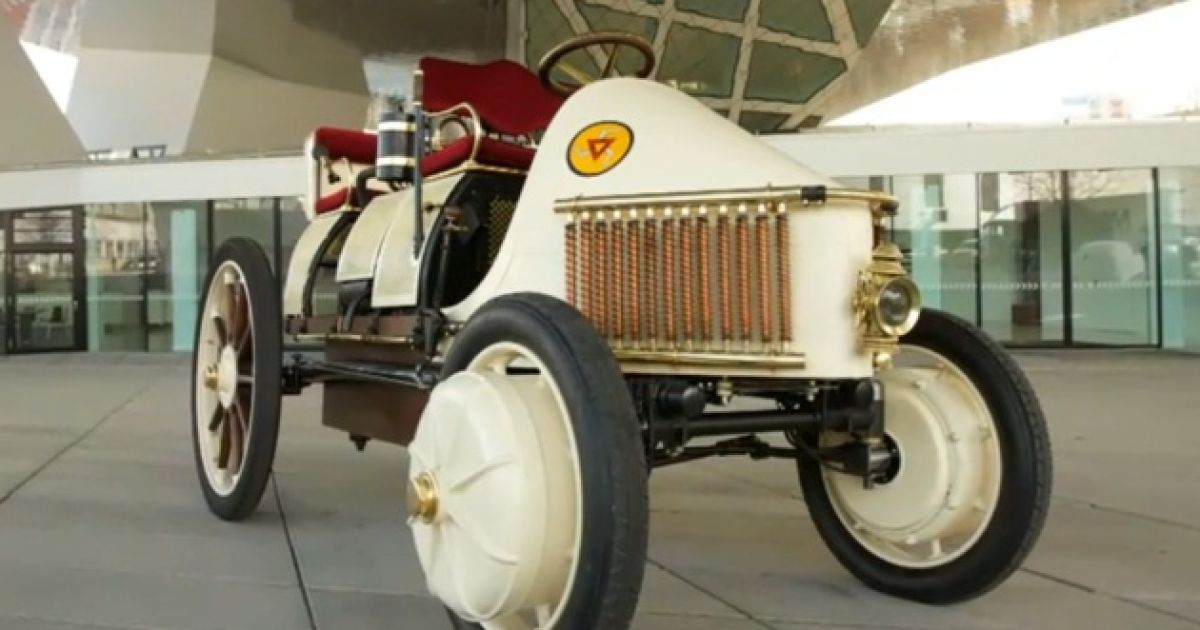 Porsche привезет в Женеву гибрид 1900 года выпуска