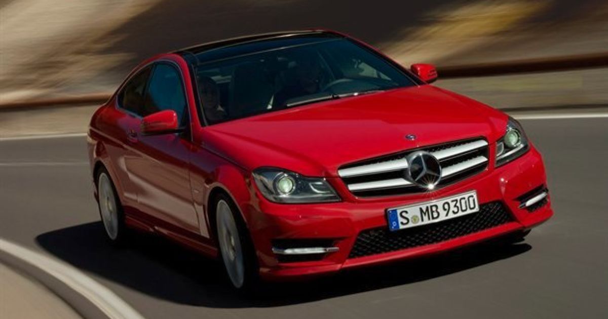 Засветились фото Mercedes-Benz купе C-класса