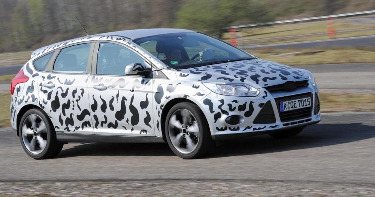 Ford тестирует "заряженный" Focus ST
