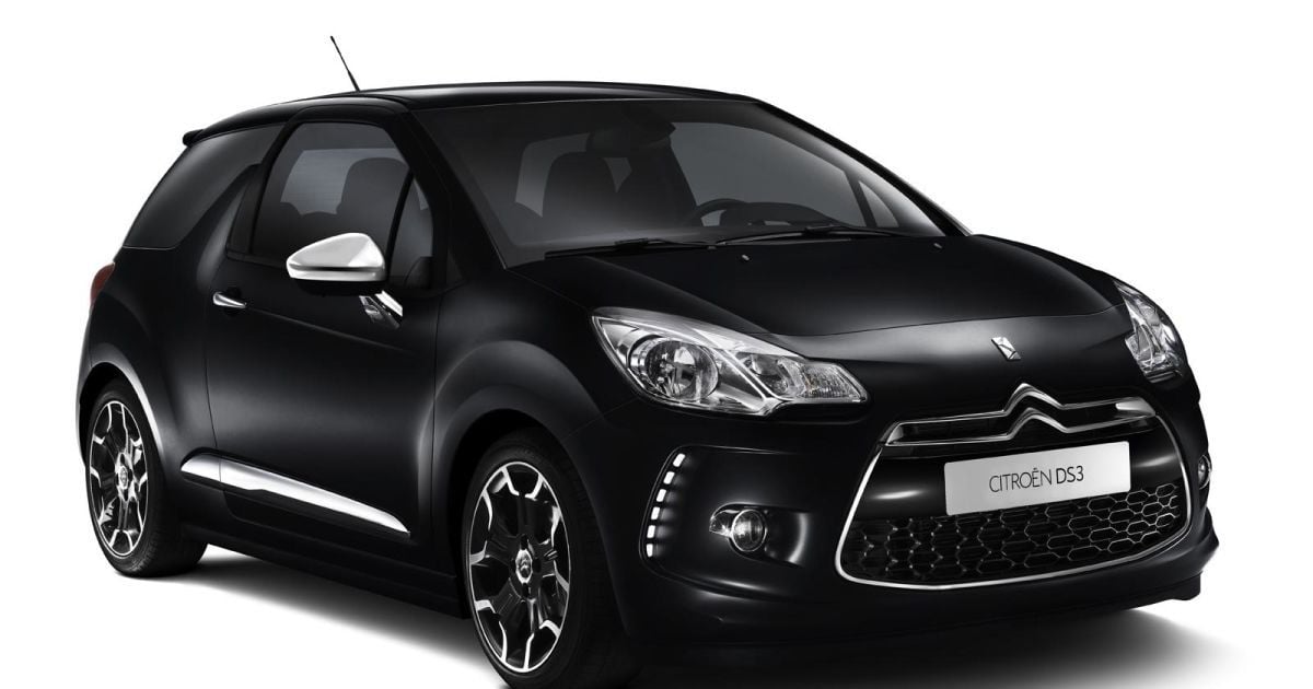 Citroen облачили DS3 и С5 в матово-черный стиль