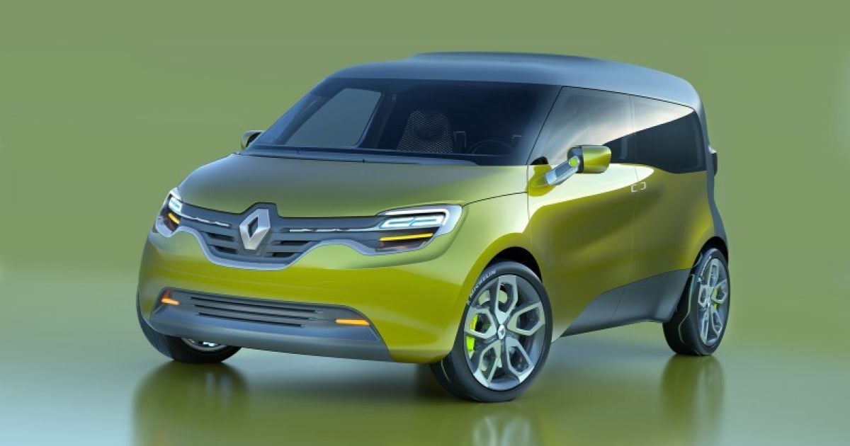 Renault явил миру электрический минивэн Frendzy