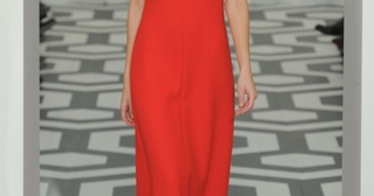 Коллекция Виктории Бекхэм на Неделе моды в Нью-Йорке