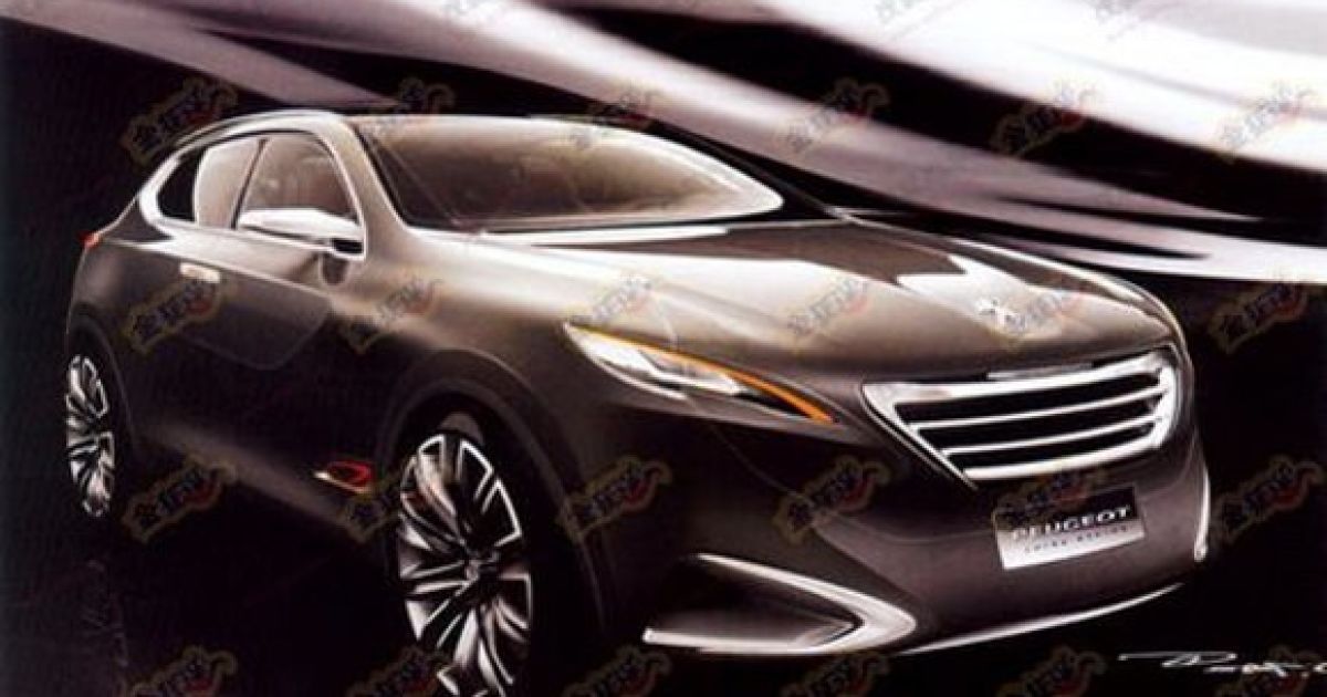 Peugeot представит в Шанхае новый кроссовер