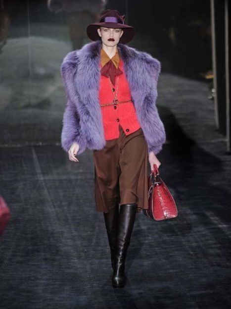 Кожа, мех и летящий шифон от Gucci — Писк моды — tsn.ua