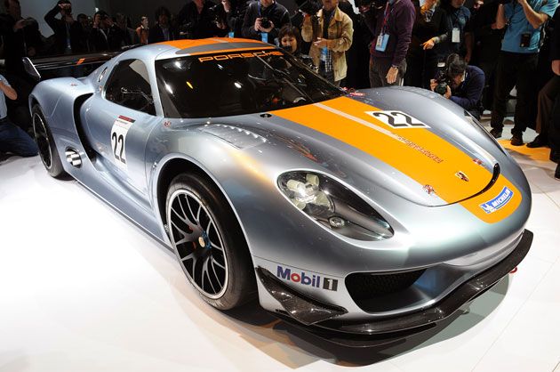 Porsche покажет в Швейцарии спортивный гибрид 918 RSR — Авто Салон