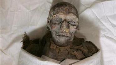 Женщина превратилась в мумию