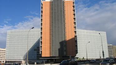 Штаб-квартира Єврокомісії у вогні