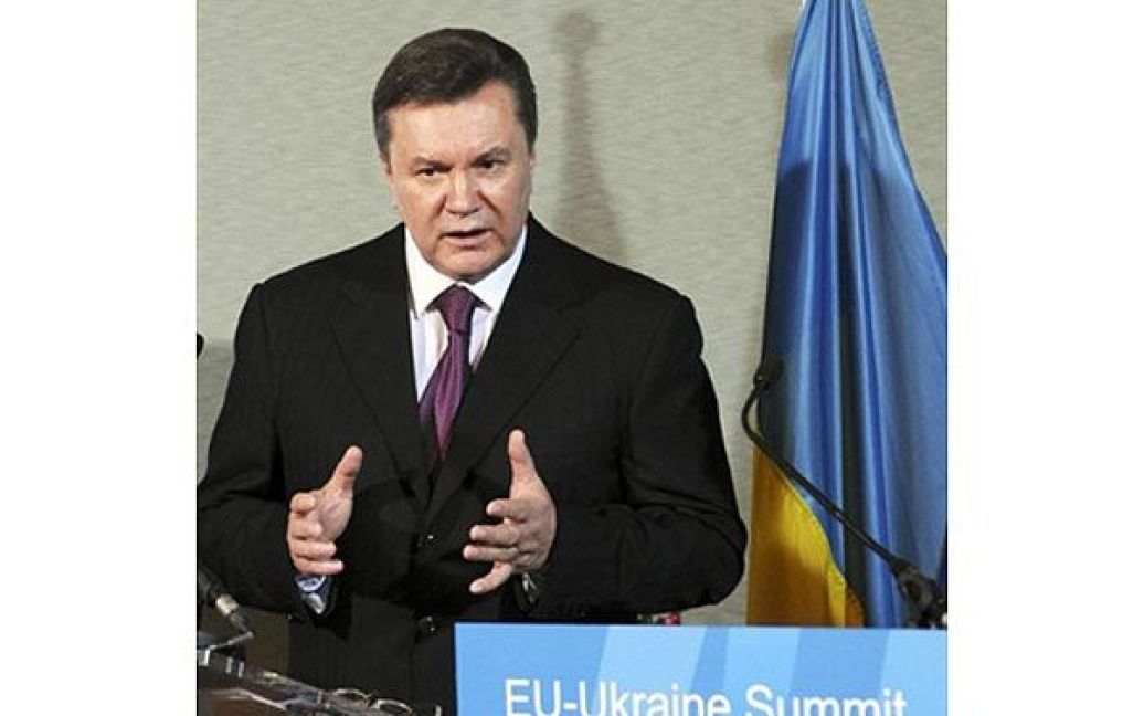 Віктор Янукович повідомив також, що він має намір відреагувати на протести підприємців, пов&rsquo;язані із прийняттям Податкового кодексу / © AFP