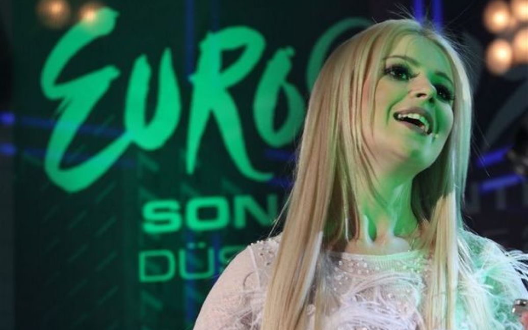 На конкурсі "Євробачення - 2011", яке відбудеться у Німеччині, Україну представлятиме співачка Міка Ньютон з піснею "Ангели". / © PHL.com.ua