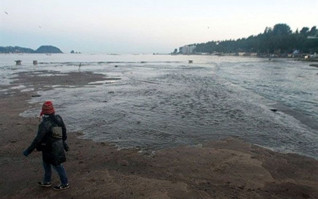 Чилі, Дішато. Жінка дивиться на море у місті Дішато на півдні країни. / © AFP