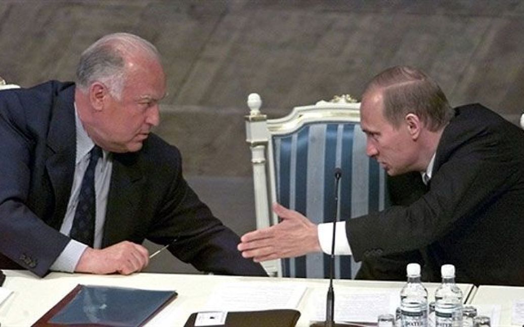 Віктор Черномирдін і Володимир Путін. Москва, 2000 рік. / © AFP