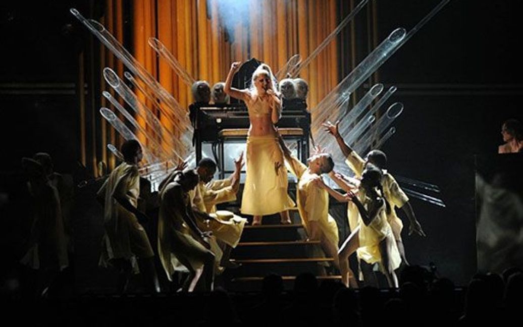 Поп-діва Lady GaGa цього року отримала три премії Grammy / © AFP