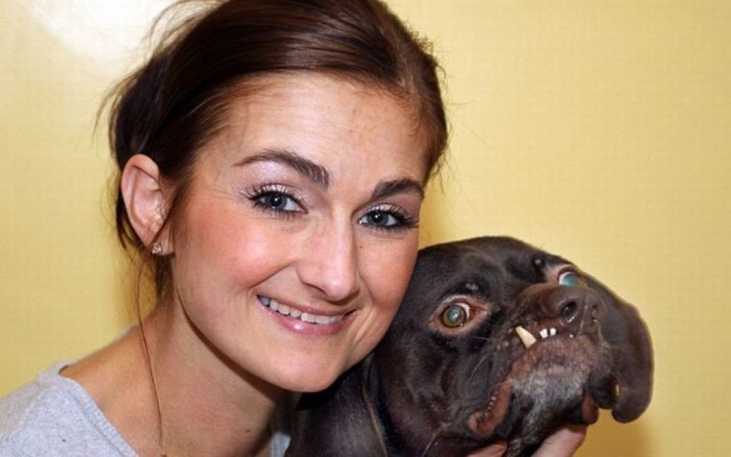 Взяти потворного пса вирішила 35-річна офіціантка з Йоркшира Ейпріл Паркер. / © 