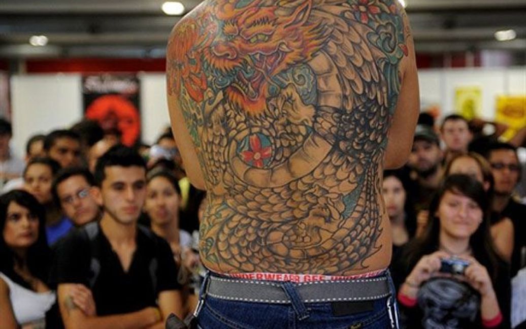 У Медельїні (Колумбія) провели першу міжнародну тату-конвенцію. / © AFP