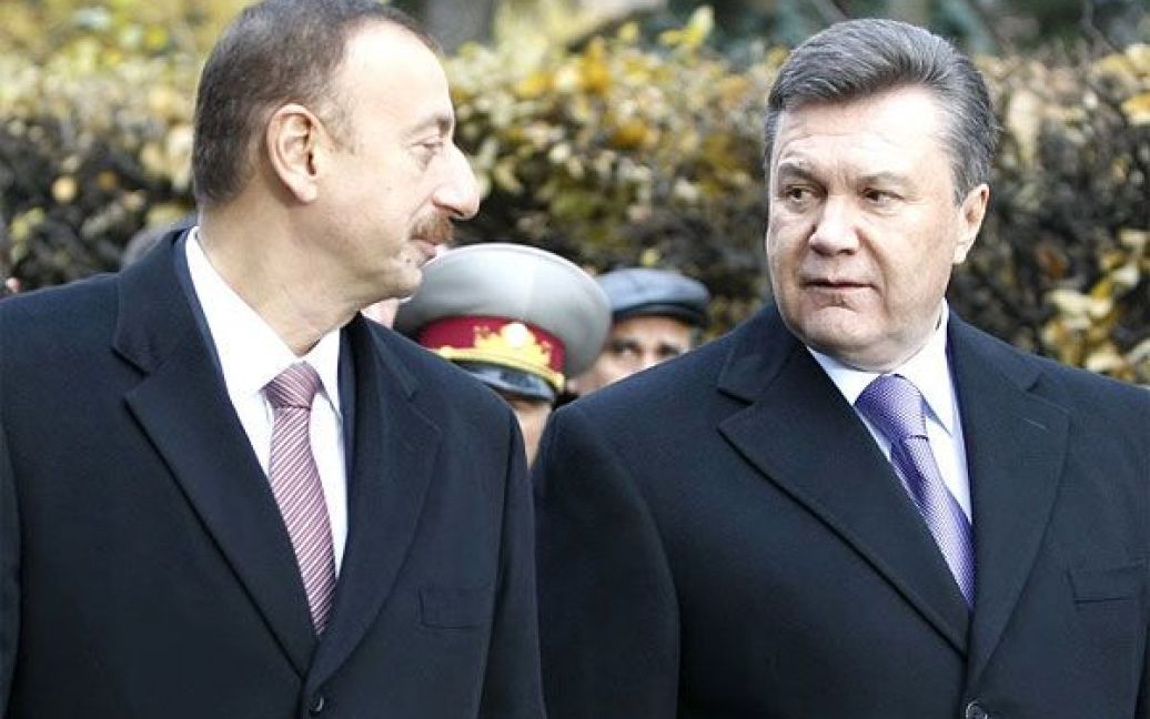 Президент Азербайджану Ільхам Алієв прибув до України з офіційним візитом. / © President.gov.ua