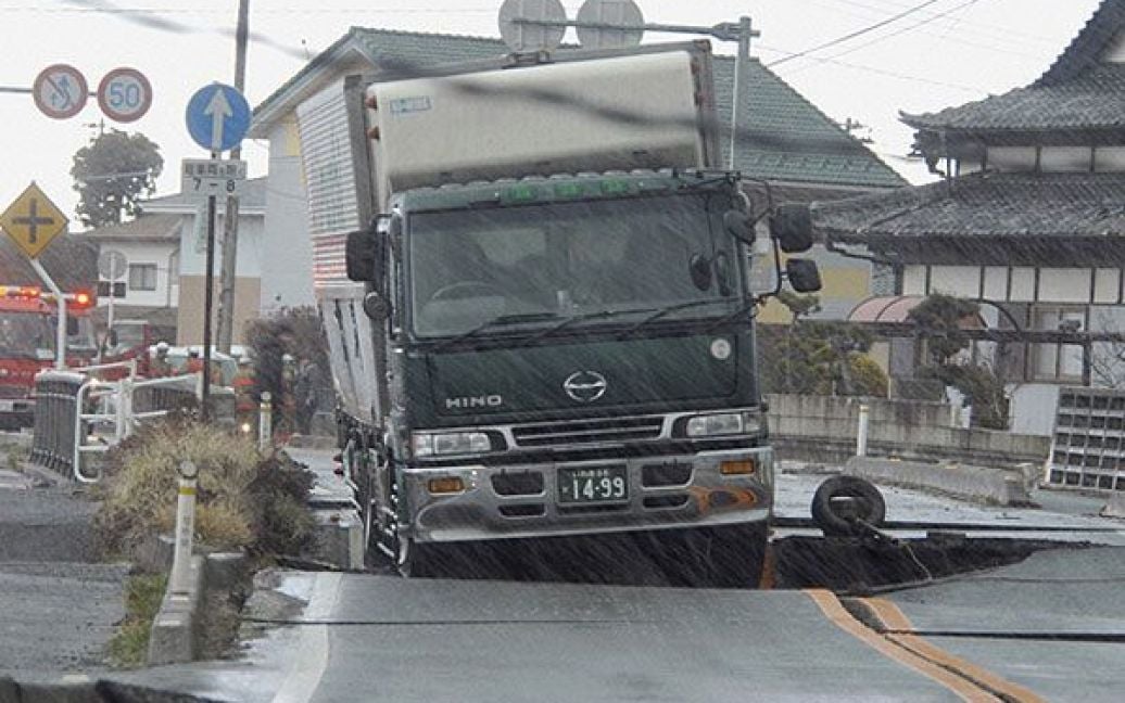 Землетрус на північному сході Японії став найсильнішим за всю історію країни. / © 