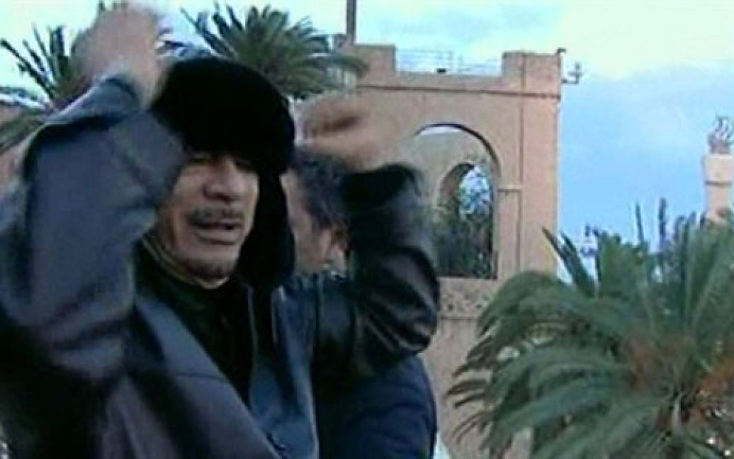 Каддафі ще раз підтвердив, що віддавати владу не має наміру / © AFP