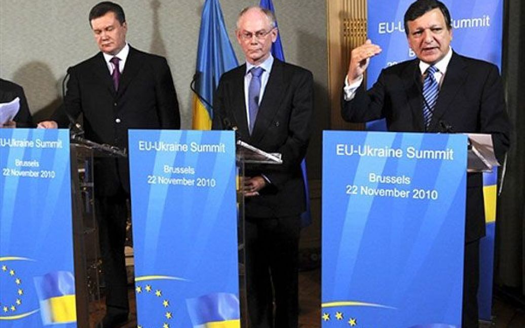 В Брюсселі відбувся ХIV саміт Україна-ЄС. / © AFP