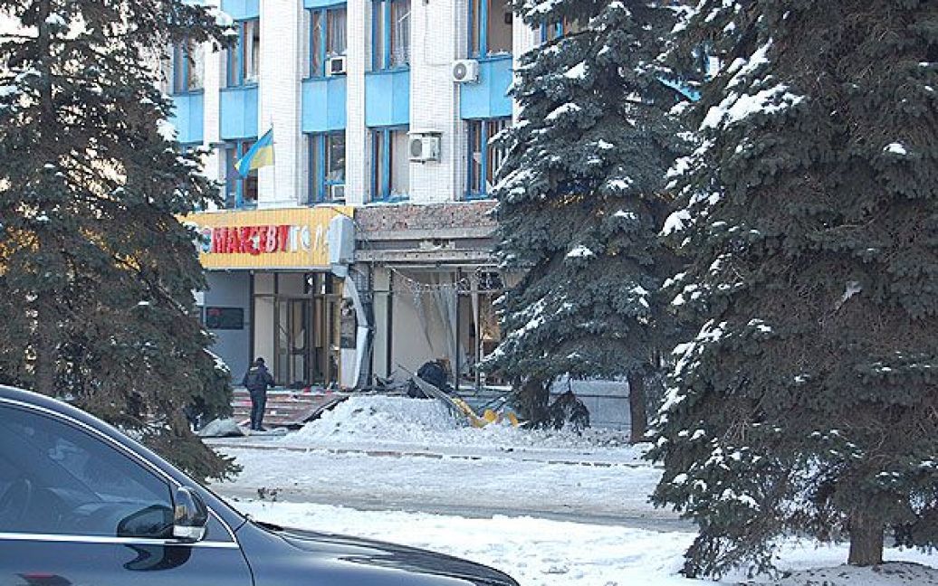 У четвер, 20 січня зранку у місті Макіївка Донецької області пролунали два вибухи. / © ЖЖ den-kak-den