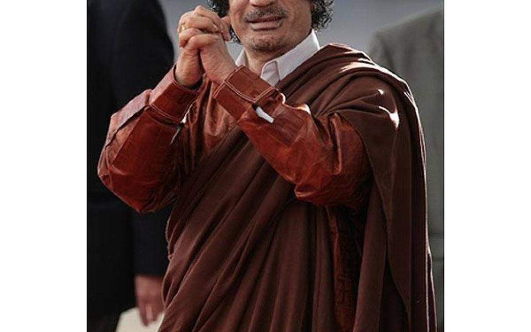 Муаммар Каддафі. Португалія, 2007 рік. / © AFP