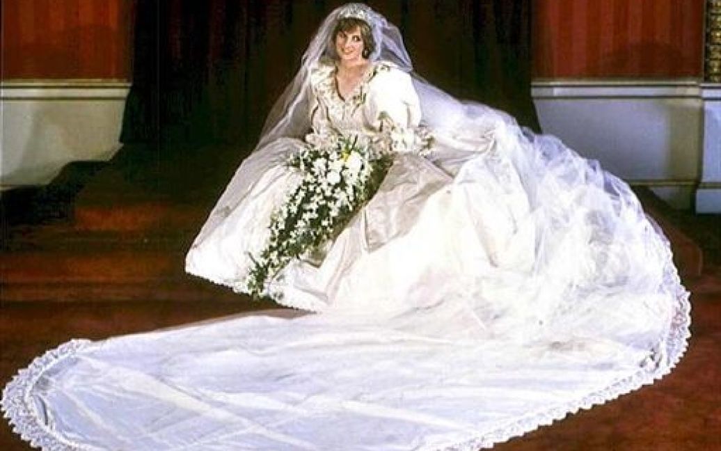 Весілля Принцеси Діани та Принца Чарльза. 1981 р. / © AFP
