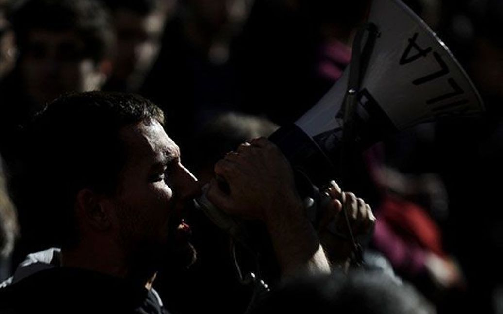 На Міжнародний день студента італійські студенти провели акції протесту проти реформування вузів і скорочення бюджету. / © AFP