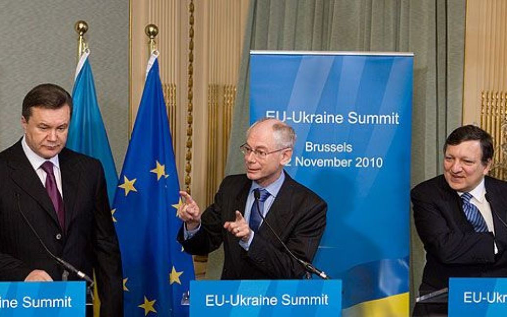 Лідери висловили задоволення прогресом, досягнутим у відносинах Україна-ЄС. / © President.gov.ua