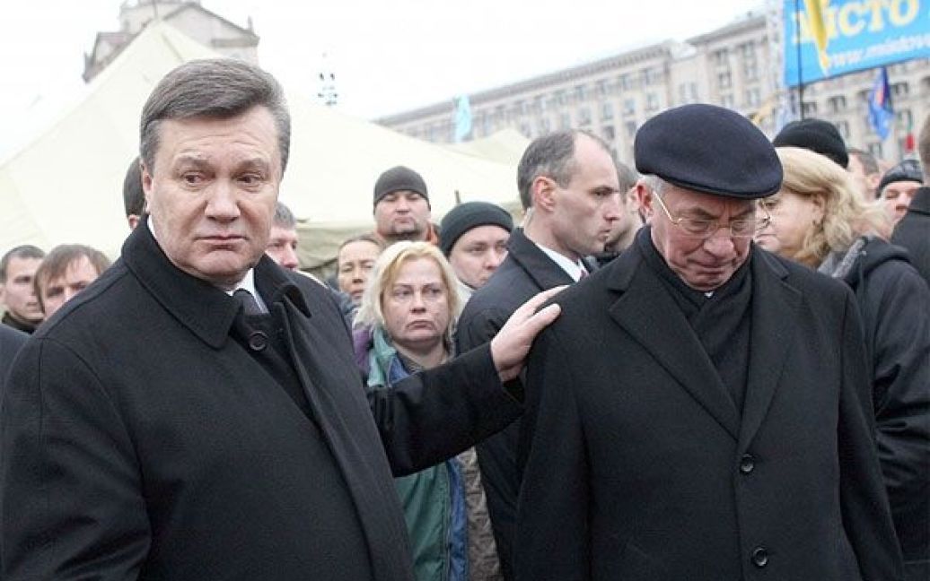 Янукович допустив ветування Податкового кодексу у разі відсутності компромісу між мітингувальниками і урядом. / © President.gov.ua