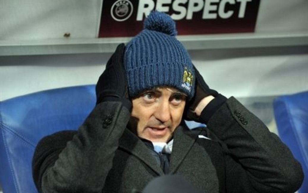 Реакція Манчіні на другий гол "Динамо" / © AFP