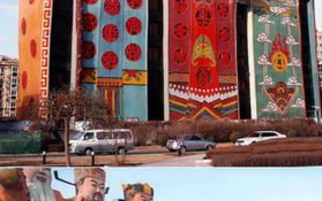 Китайський готель Tianzi більше нагадує гігантську статую. Цей дивовижний готель був внесений до Книги рекордів Гіннесса. / © skuky.net