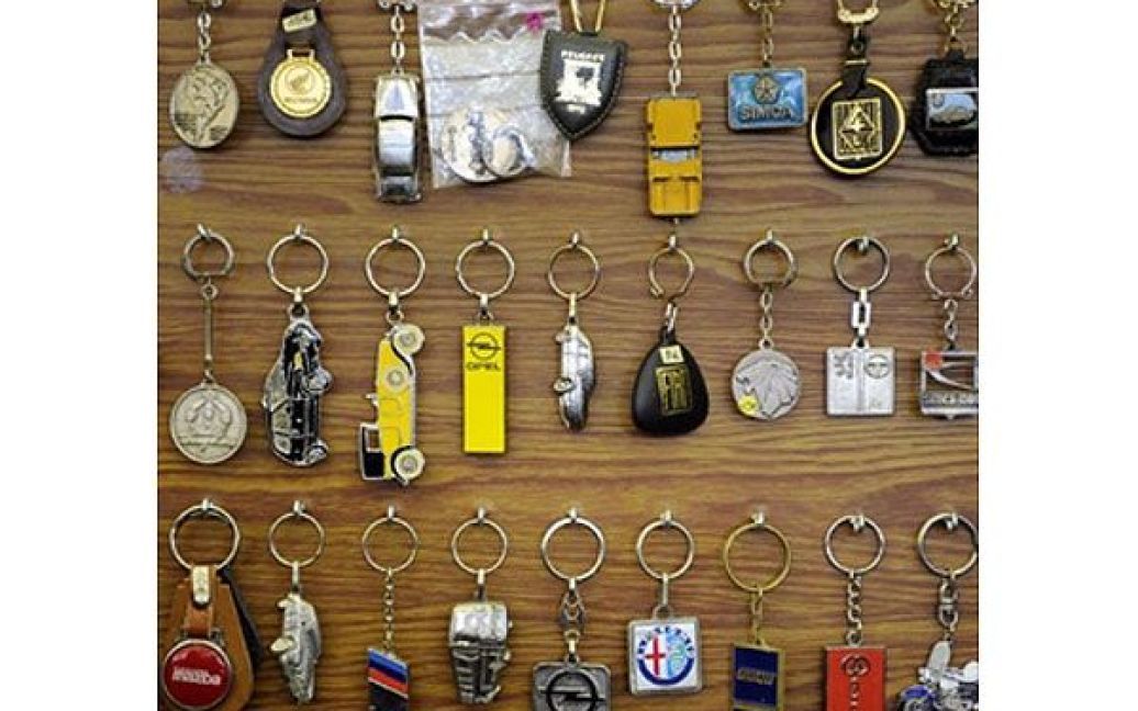 Колекція ключів від старовинних автомобілів / © AFP
