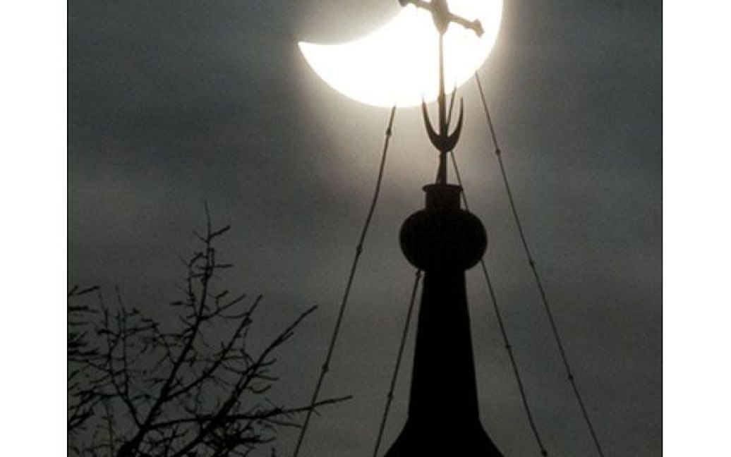 Сонячне затемнення у Москві (Росія) / © AFP