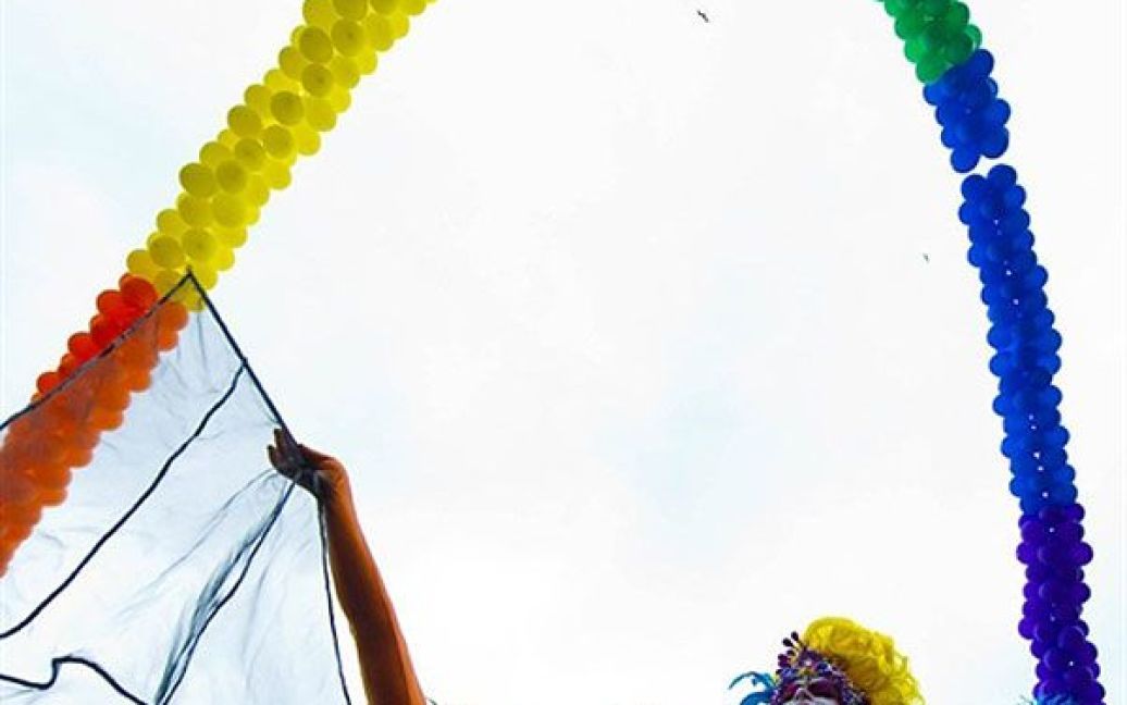 На пляжі Копакабана у Ріо-де-Жанейро пройшов 15-й щорічний гей-парад / © AFP