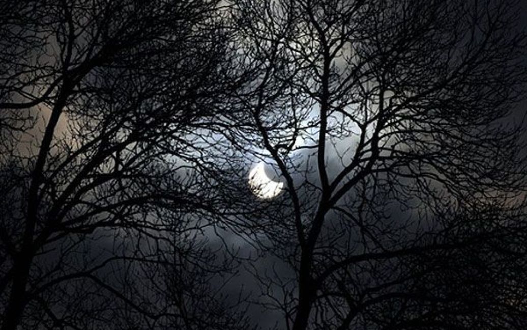 Перше у 2011 році часткове сонячне затемнення співпало із метеоритним дощем. / © AFP