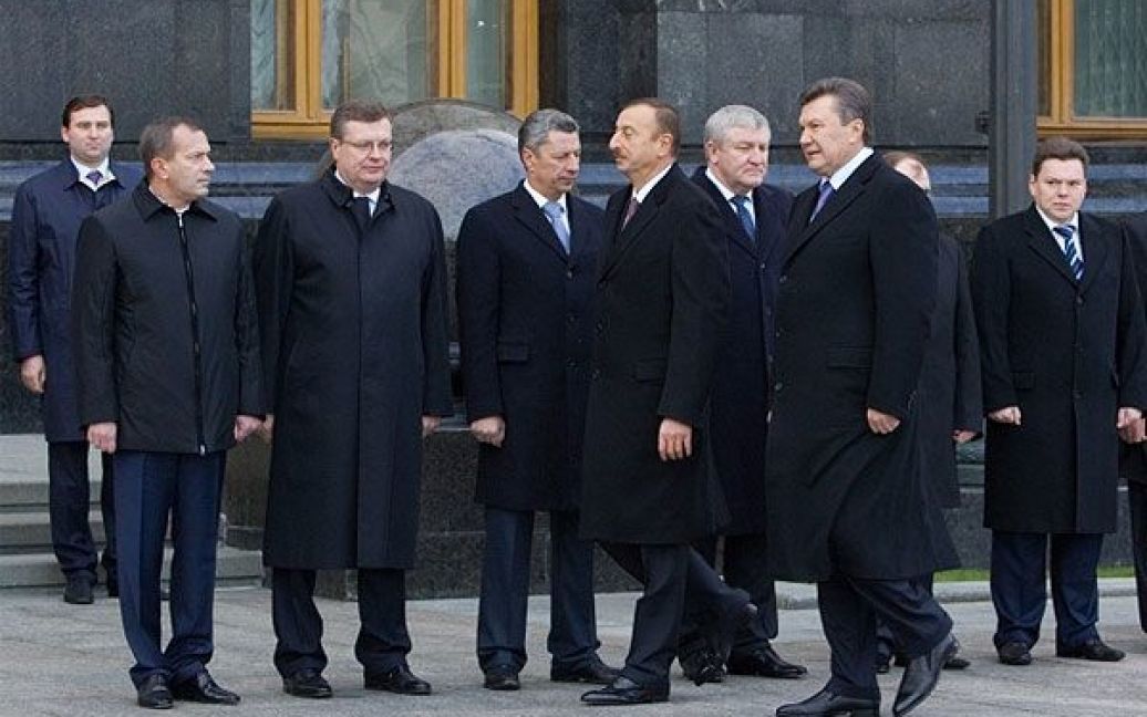 Зустріч президента Азербайджану з офіційними особами України / © President.gov.ua