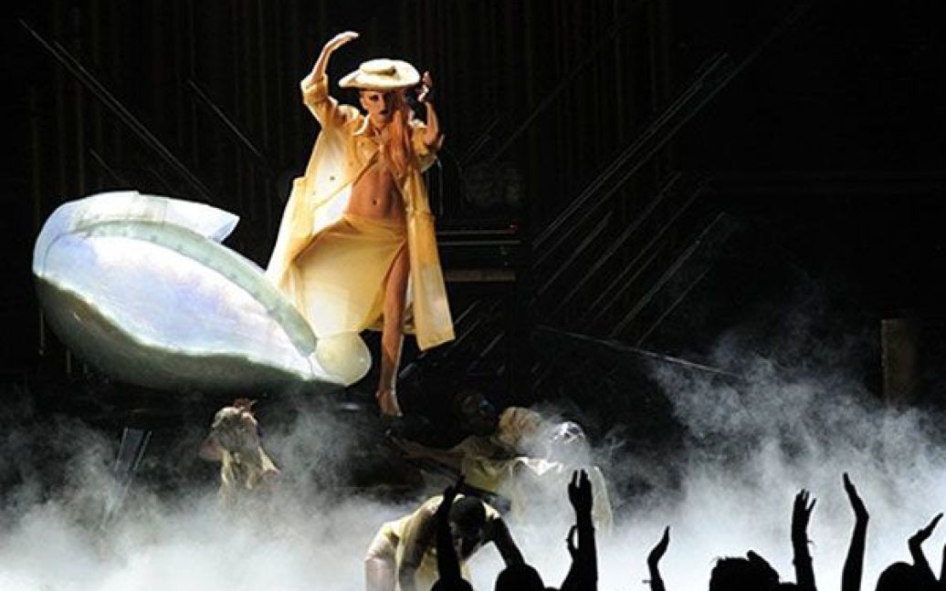 Lady GaGa цього року отримала три нагороди Grammy. / © AFP