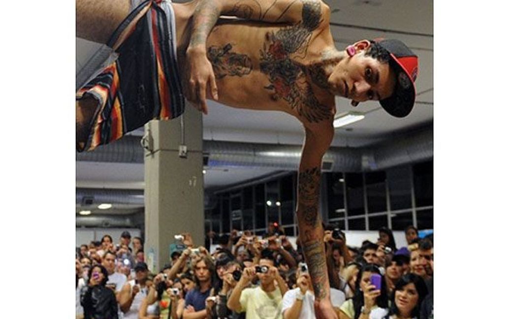 У Медельїні (Колумбія) провели першу міжнародну тату-конвенцію. / © AFP