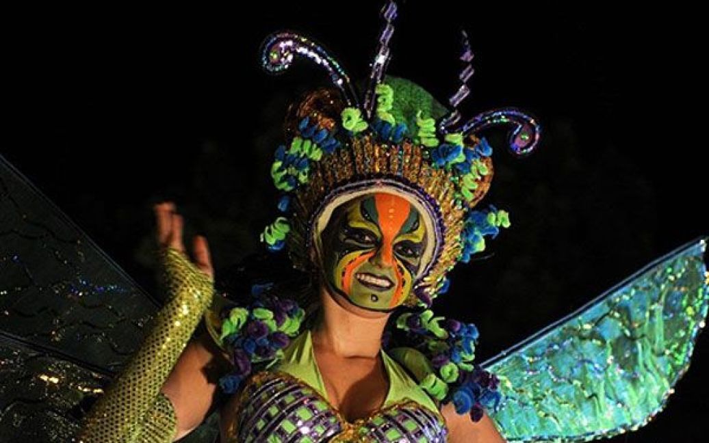 У місті Сан-Хосе (Коста-Ріка) провели Light Festival Parade, який відкриває різдвяні святкування. / © AFP