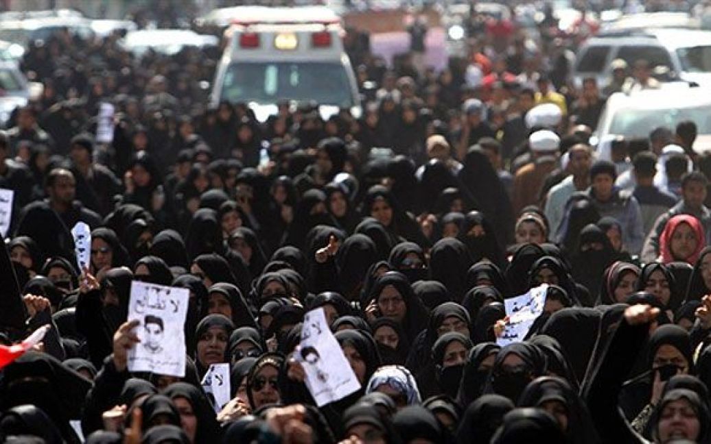 Акції протесту в королівстві Бахрейн 15 лютого досягли столиці Манами. / © AFP