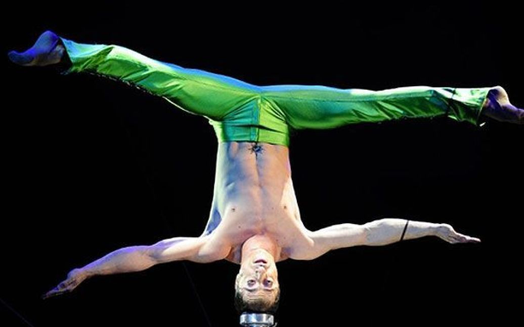 США, Нью-Йорк. Андрій Манчев виступає у цирку "Big Apple" в Нью-Йорку. / © AFP
