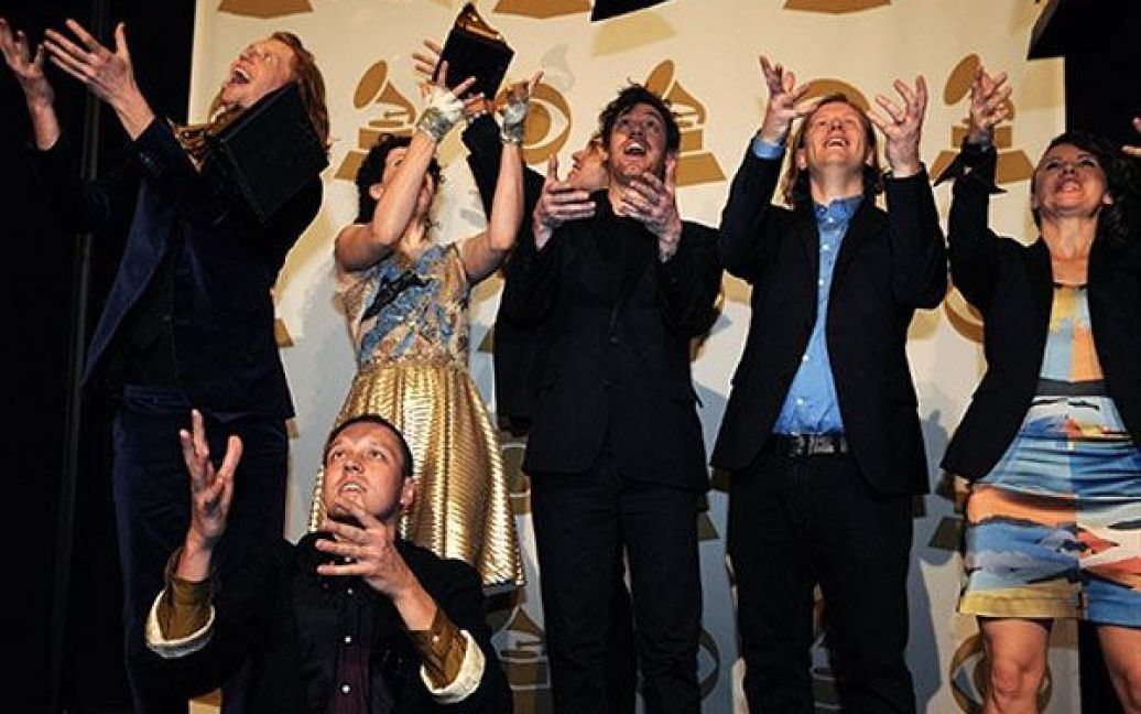 Премію Grammy за найкращий альбом року отримав канадський гурт Arcade Fire / © AFP