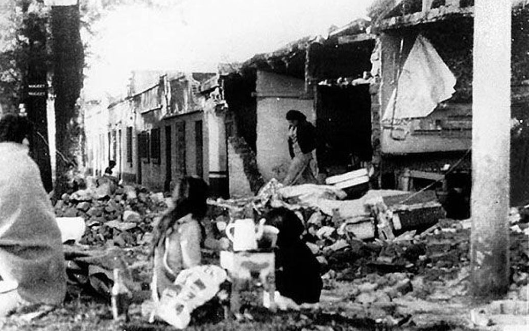 4 лютого 1976, Гватемала, 7,5 балів. Загинули 22 тисячі осіб, 70 тисяч отримали поранення, збиток &mdash; 1,1 млрд доларів. / © bigpicture.ru