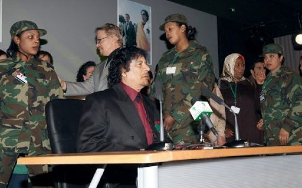 Муаммар Каддафі. Архівні фото / © AFP